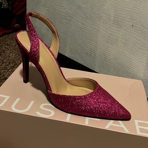 Just fab HOT PINK pumps